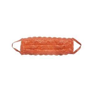 NEW COSABELLA women's never say never pleated face mask in coral breeze
